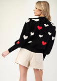 Black Heart Cardigan