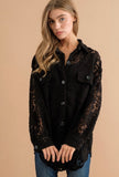 Black Lace Shacket