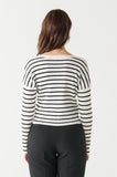 Black Stripe Cardigan