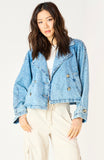 Denim Double Breasted Jacket