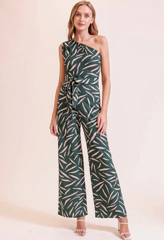 Green Zebra Jumpsuit