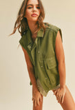 Olive Utility Vest