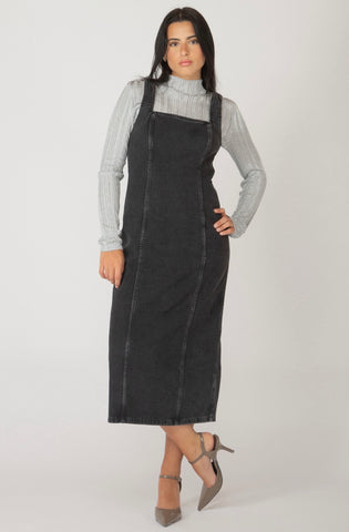 Dex Black Denim Dress