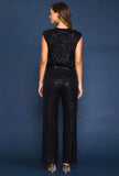 Black Sequin Pants