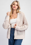 Sand Crochet Cardigan