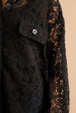 Black Lace Shacket