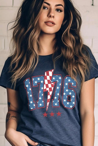 Navy 1776 Tee